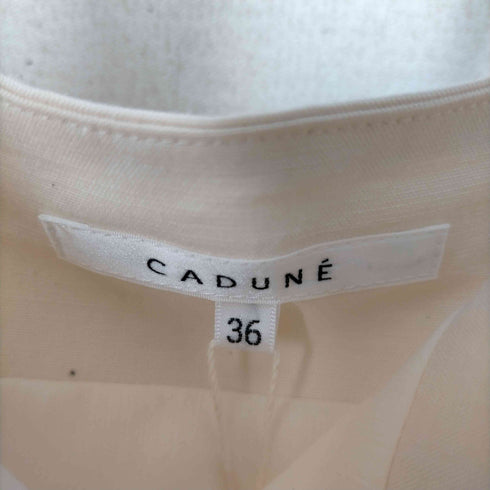 カデュネ CADUNE リネン混 キャミトップス レディース JPN:36